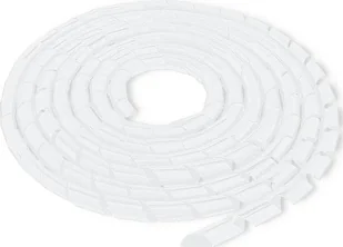 Qoltec Biały 52258 - Maskownice do kabli - miniaturka - grafika 1