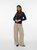 Swetry damskie - Vero Moda Sweter w kolorze granatowym - miniaturka - grafika 1