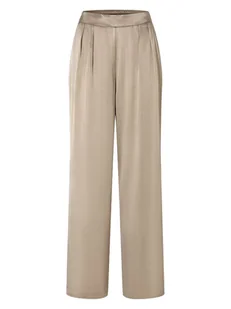 More & More Spodnie w kolorze beżowo-brązowym - Spodnie damskie - miniaturka - grafika 1