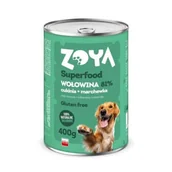 Mokra karma dla psów - ZOYA Wołowina - Superfood - Karma mokra dla psów - 400g - miniaturka - grafika 1
