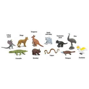 Australia Zwierzęta Figurki Safari Ltd - Zabawki sensoryczne - miniaturka - grafika 1