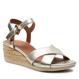 Espadryle Geox D Ischia Corda D02HHC 000CF C2012 Lt Gold - Espadryle damskie - miniaturka - grafika 1
