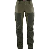 Spodnie damskie - FJALLRAVEN Spodnie damskie Keb Trousers W wielokolorowa zielony (Deep Forest/laurel green) 46 - miniaturka - grafika 1