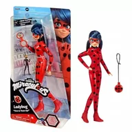 Lalki dla dziewczynek - MIRACULOUS BIEDRONKA I CZARNY KOT Fashion LadyBug lalka - miniaturka - grafika 1