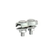 Haki, szakle i karabinki - MC unimet LINOWY SIODEŁKOWY OCYNKOWANY PODWÓJNY 6MM - miniaturka - grafika 1