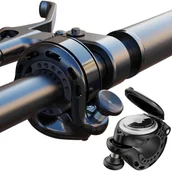 Inne - TEMU Elegancki Dzwonek Rowerowy z Stopu Aluminium z Uchwytem na AirTag - Pasuje do Rowerów Szosowych, Elektrycznych i Górskich - Kompatybilny z - miniaturka - grafika 1