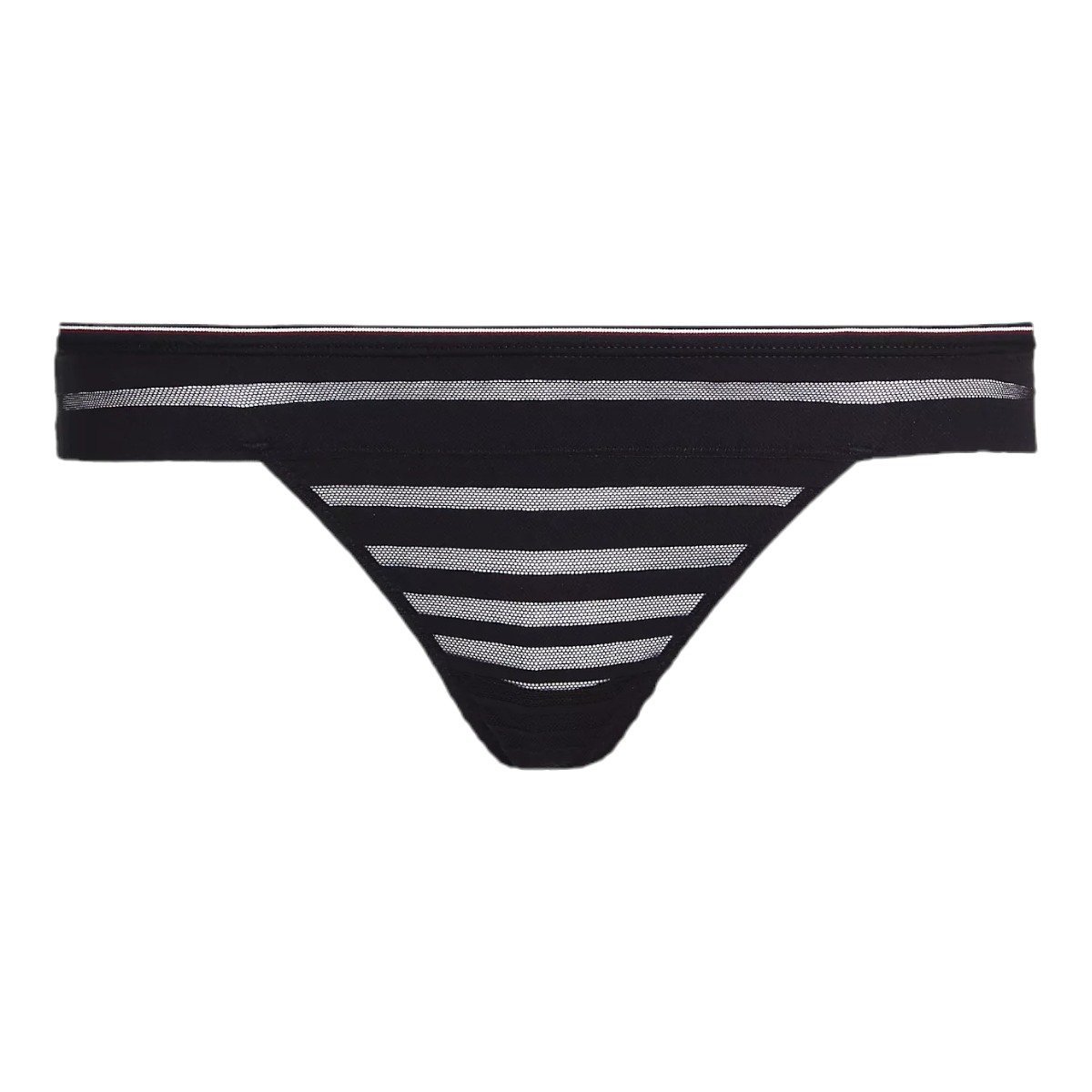 Tommy Hilfiger Stringi Damskie Majtki 1P Thong Czarne R.M