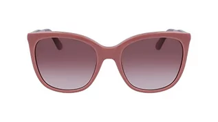 Okulary przeciwsłoneczne - Calvin Klein Damskie okulary przeciwsłoneczne CK23500S, różowe, jeden rozmiar, róża, Rozmiar uniwersalny - grafika 1