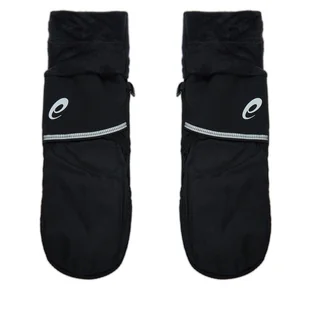 Rękawiczki Męskie Asics Wind-Block Running Gloves 3013A901 Czarny - Rękawiczki sportowe męskie - miniaturka - grafika 1