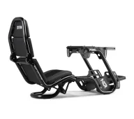 Fotele gamingowe - Next Level Racing NLR-R003 F-GT Pro Formula And Gt Racing Simulator Cockpit Black Edition Wyścigowy do 150kg Skóra ECO - miniaturka - grafika 1