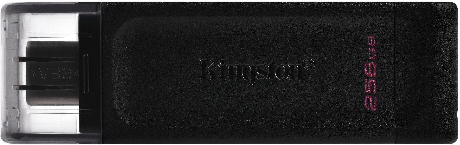Pendrive Kingston USB Flash Drive DataTraveler 70 256 GB USB 3.2 Gen 1 Type-C Czarny DT70/256GB