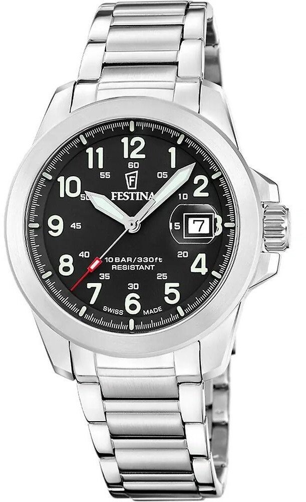 Zegarek męski Festina F20081-4 srebrny