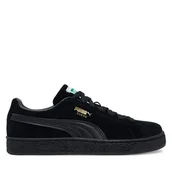 Sneakersy męskie - Sneakersy Puma Suede Classic 399781 07 Czarny - miniaturka - grafika 1