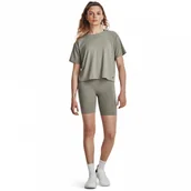 Legginsy - Damskie kolarki treningowe Under Armour Motion Bike Short - oliwkowe - miniaturka - grafika 1