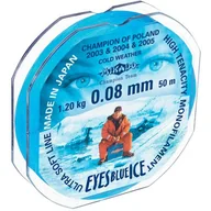Żyłki wędkarskie - Żyłka MIKADO Eyes Blue Ice 0.18 mm / 25 m Niebieski - miniaturka - grafika 1
