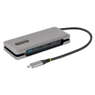 Stacje dokujące i replikatory portów - StarTech HB31CM1A3CB stacja dokująca Przewodowa USB 3.2 Gen 2 (3.1 Gen 2) Type-C Szary - miniaturka - grafika 1