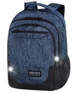 Plecaki szkolne i tornistry - PLECAK SZKOLNY MŁODZIEŻOWY MĘSKI DUŻY NA LAPTOPA CP NIEBIESKI - miniaturka - grafika 1