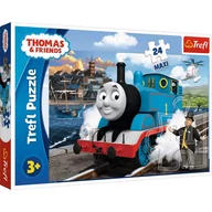 Puzzle - Trefl Puzzle 24 Maxi Wesoły dzień Tomka 14317 - miniaturka - grafika 1