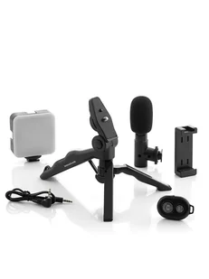 InnovaGoods Zestaw do vlogowania z wielofunkcyjnymi akcesoriami - Akcesoria fotograficzne - miniaturka - grafika 1