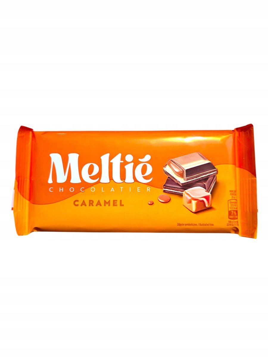 Czekolada mleczna Meltie 100g Karamel