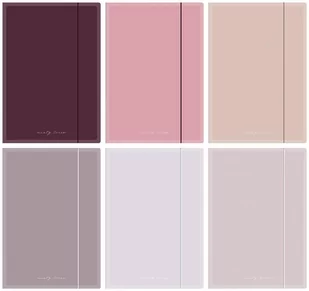 Interdruk Teczka z gumką A4+ nude (10szt) - - Teczki i skoroszyty - miniaturka - grafika 1