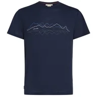 Koszulki sportowe męskie - Koszulka męska Icebreaker M Mer Core SS Tee Icebreaker Rozmiar: XL / Kolor: niebieski - miniaturka - grafika 1