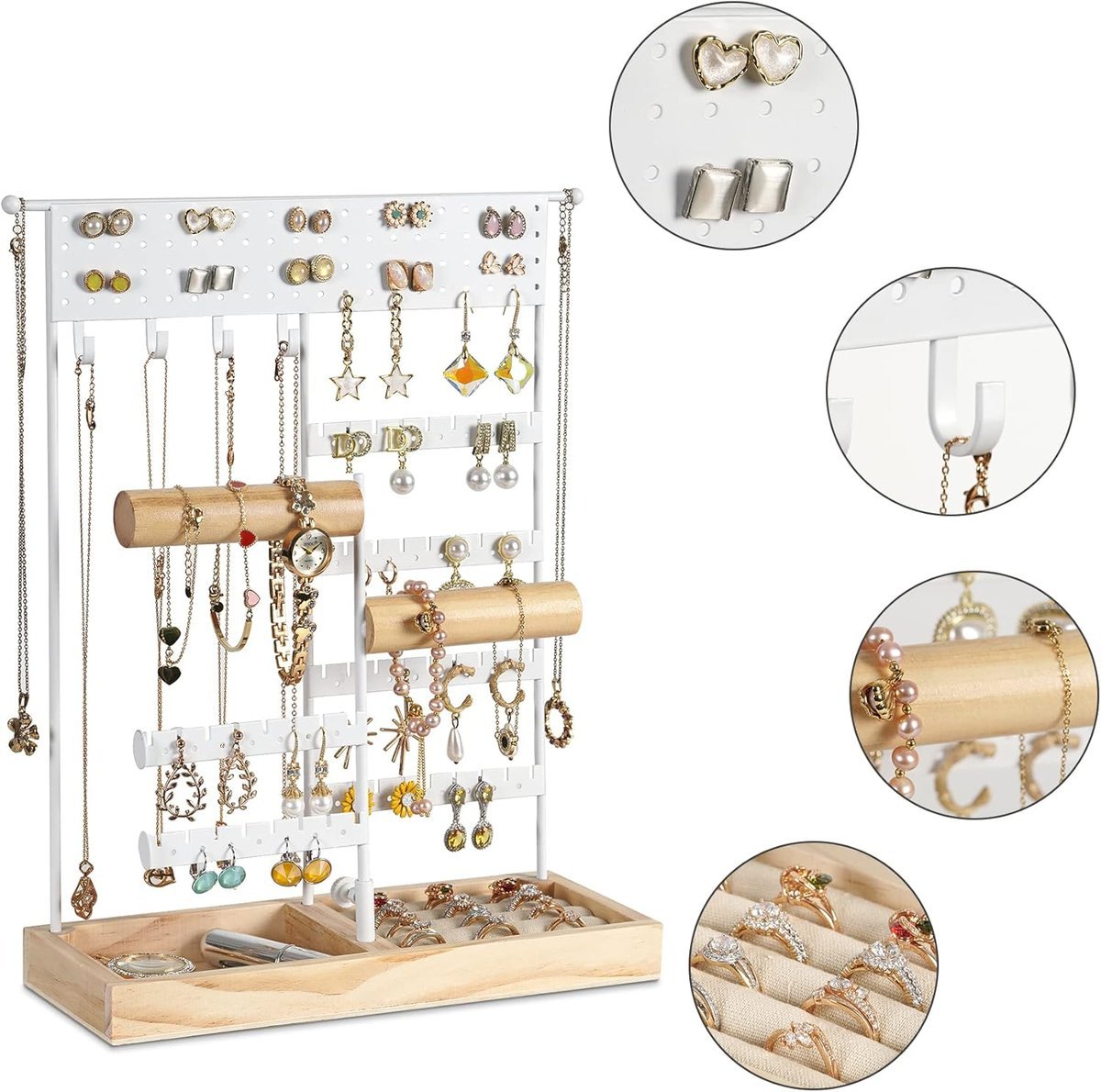 Stojak na biżuterię Uchwyt na bransoletki Drzewko jubilerskie PODSTAWKA