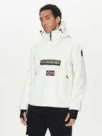 Kurtki męskie - Napapijri Kurtka anorak Rainforest Next Sum NP0A4ILW Biały Loose Fit - miniaturka - grafika 1