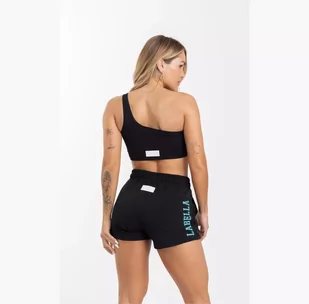 Top damski LABELLAMAFIA TOP CELTIC BLACK - Koszulki i topy damskie - miniaturka - grafika 2