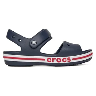 CROCS BAYABAND SANDAL K 211054-4CC Granatowy - Buty dla dziewczynek - miniaturka - grafika 1