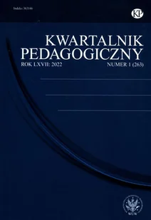 Kwartalnik Pedagogiczny 20221 263 - Czasopisma - miniaturka - grafika 1