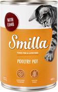 Mokra karma dla kotów - Smilla Puszki z drobiem 6 x 400 g - Drób z jagnięciną - miniaturka - grafika 1