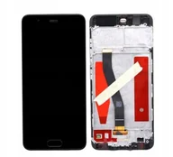 Części serwisowe do telefonów - Nowy Wyświetlacz Huawei P10 Vtr-L29 Vtr-Al00, Vtr-Tl00 Z Ramką Czarny - miniaturka - grafika 1