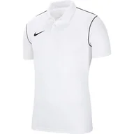 Koszulki sportowe męskie - Nike, Koszulka męska, Dri Fit Park 20 BV6879 100, biały, rozmiar L - miniaturka - grafika 1