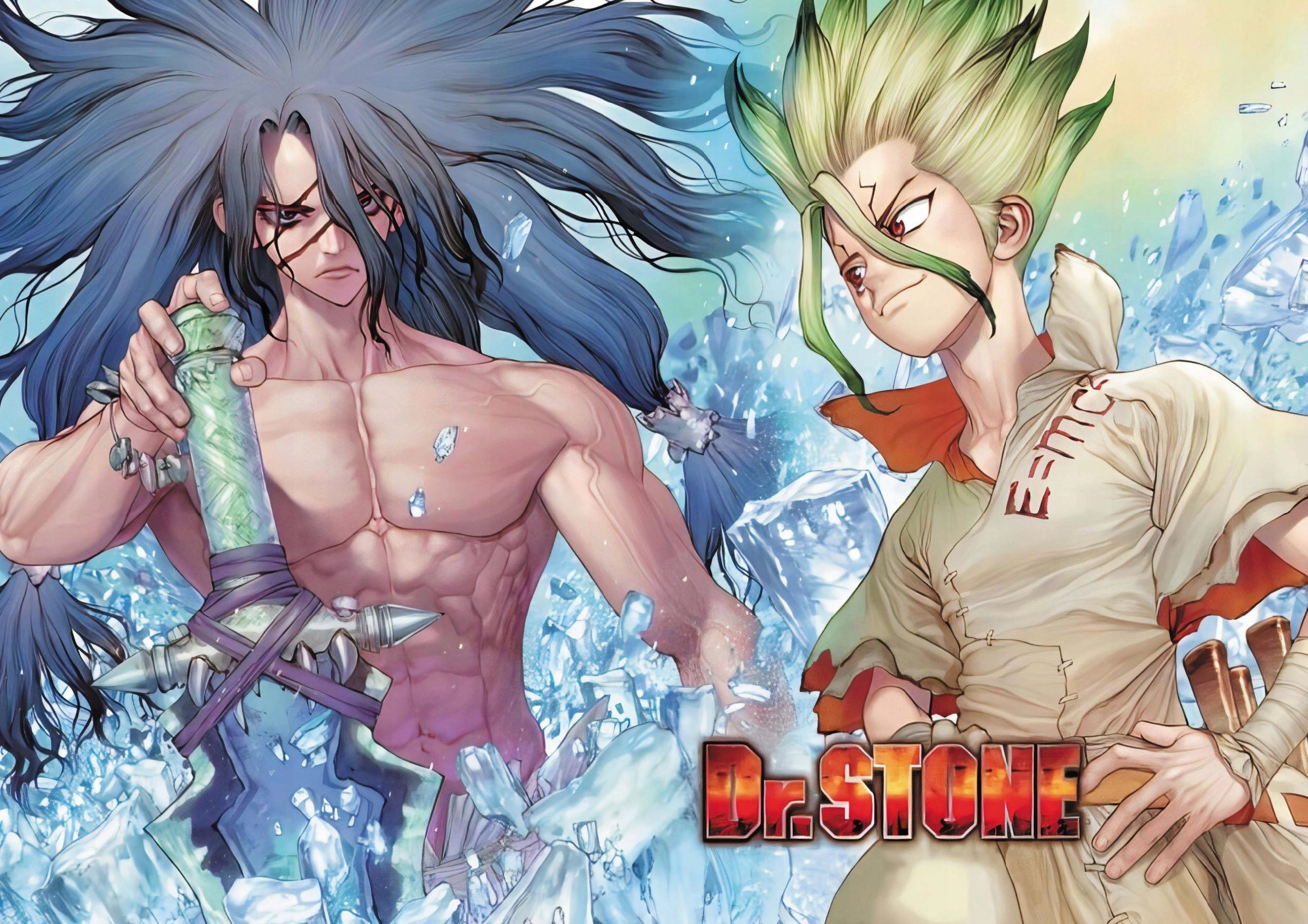 Plakat A1 anime manga Dr. Stone Dr Stone