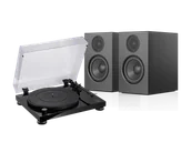 Zestawy stereo - Audio-Technica AT-LPW50PB + A28 - miniaturka - grafika 1