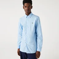 Koszule męskie - Męska Koszula LACOSTE SHIRTS CH2668.HBP – Niebieski - miniaturka - grafika 1