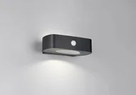 Lampy ogrodowe - Bilbao Hybrid kinkiet zewnętrzny solarny 1xLED/6W/IP44 czarny R23336202 - miniaturka - grafika 1