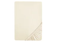 Prześcieradła - biberna Biberna 77866/221/340 Jersey Elastic prześcieradło z gumką Niebieski lodowy, naturalny, 140x200  - 160x220  0077866/555/341/001 - miniaturka - grafika 1