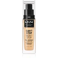 Podkłady do twarzy - NYX Cant Stop Wont Stop Foundation-NATURAL - miniaturka - grafika 1