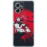 Etui i futerały do telefonów - ERT GROUP etui na telefon Xiaomi REDMI NOTE 12 4G, case oryginalny i oficjalnie licencjonowany przez Marvel, wzór Black Widow 005, optymalnie dopasowane, plecki z TPU - miniaturka - grafika 1