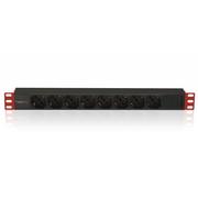 Akcesoria do szaf serwerowych - Techly 107746 Listwa zasilająca PDU Rack 19" 1U 8x Schuko 250V/16A kabel C14 2m pod UPS 107746 - miniaturka - grafika 1