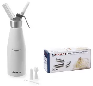 Syfon do bitej śmietany 0.5L + 50 naboi | Hendi - Deski do krojenia - miniaturka - grafika 1