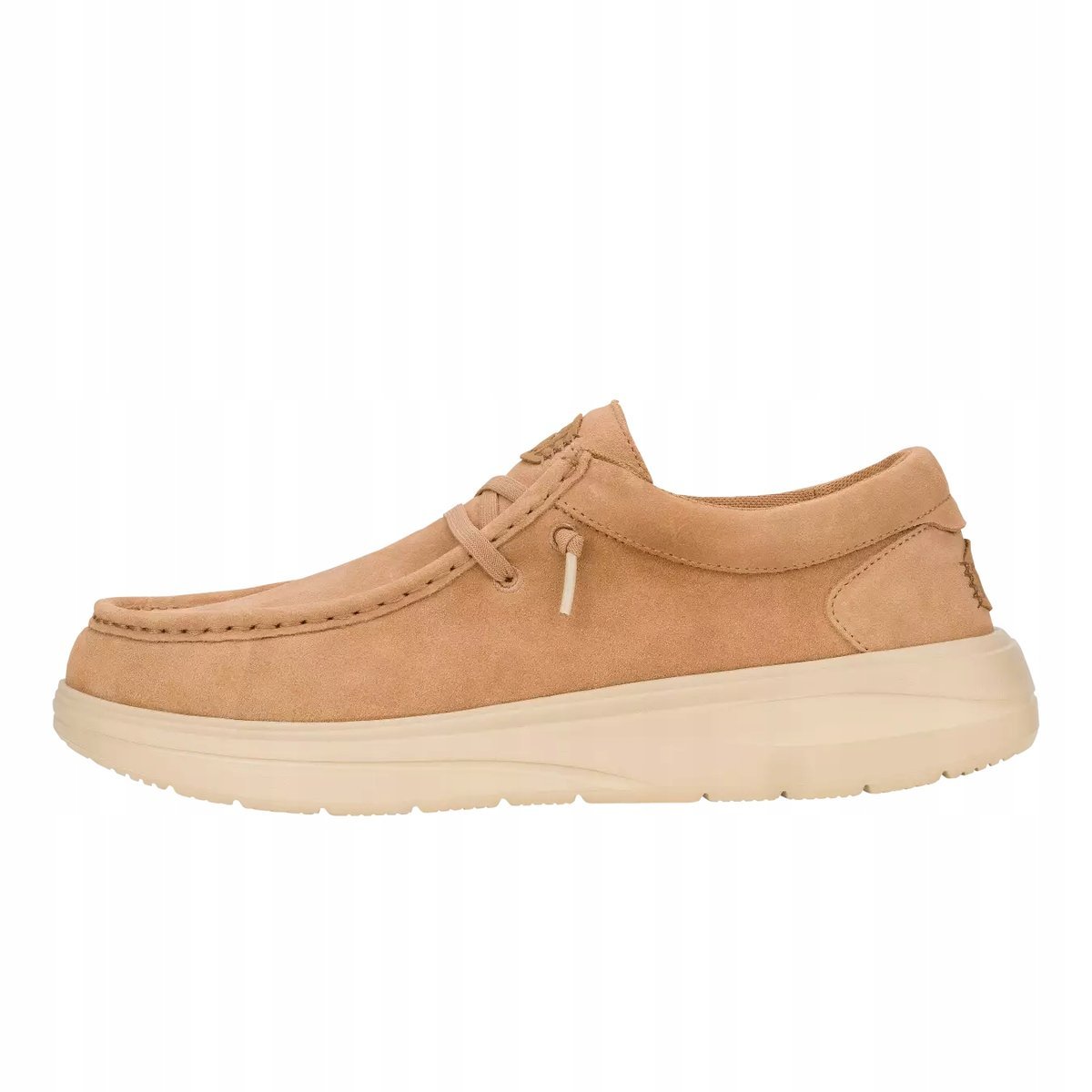 HeyDude Męskie Buty Mokasyny Wsuwane Zamszowe Wally Comf Suede 48