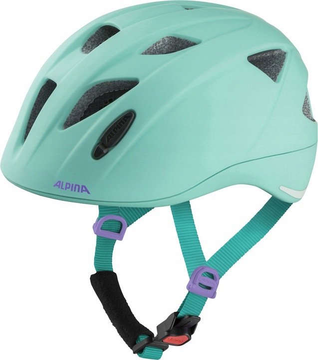 Kask rowerowy dziecięcy Alpina Ximo L.e Turquoise Matt 47-51cm