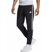 Dresy męskie - Spodnie męskie adidas Tiro 23 League Woven czarne IB5012 S - miniaturka - grafika 1