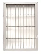Wycieraczki - Inny WYCIERACZKA METALOWA Z RAMKĄ DO WMUROWANIA 600*400MM WYCIE S60*40 - miniaturka - grafika 1