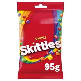 Skittles Fruits 95g GSKI.0981 - Gumy do żucia, lizaki, dropsy - miniaturka - grafika 1