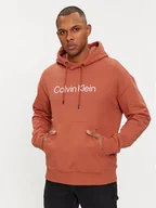Bluzy męskie - Calvin Klein Bluza Hero K10K111345 Pomarańczowy Relaxed Fit - miniaturka - grafika 1