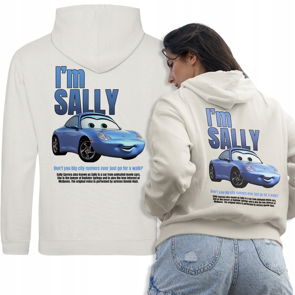 Bluza Vanilla Z Kapturem I'M SALLY Dla Dziewczyny Żony Na Prezent Rozmiar S